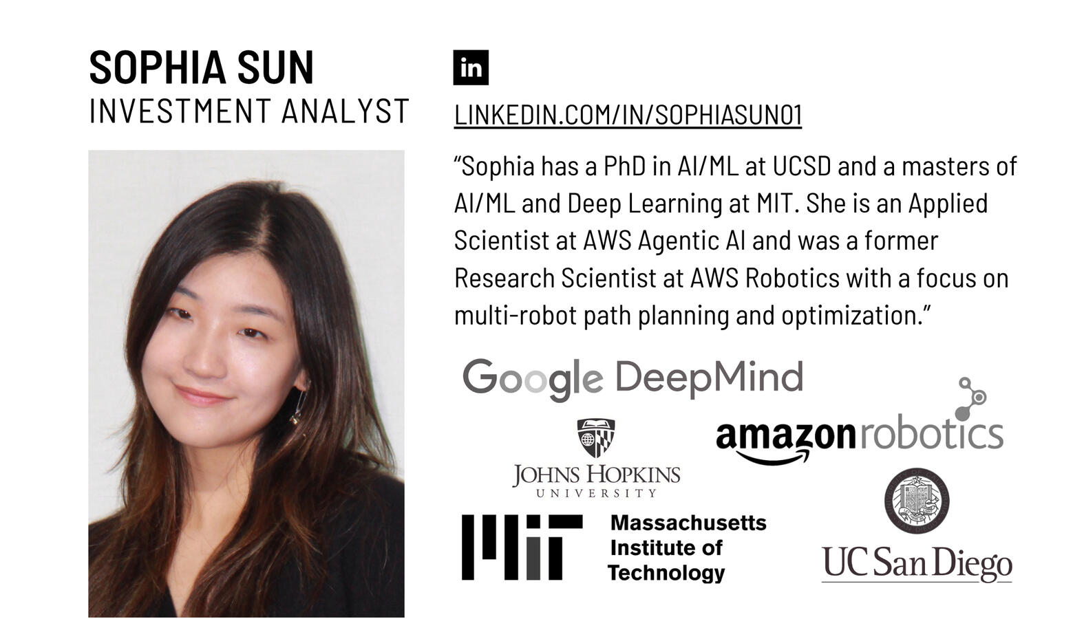 Sophia Sun Sophia Sun